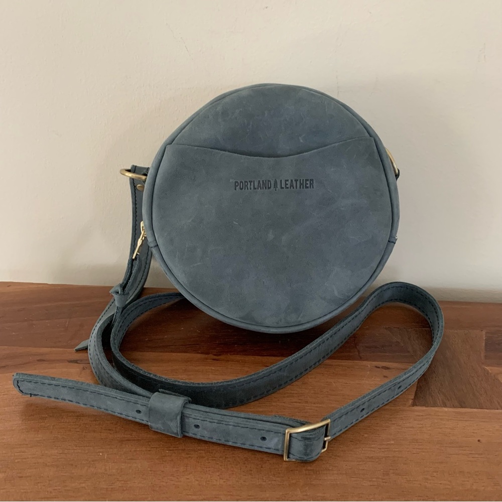 Portland Leather Small Circle Crossbody